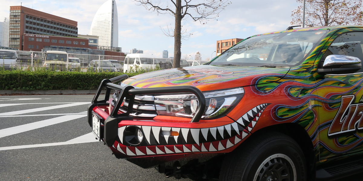 2018.10.14 ライフガード86カーとHILUX走行
