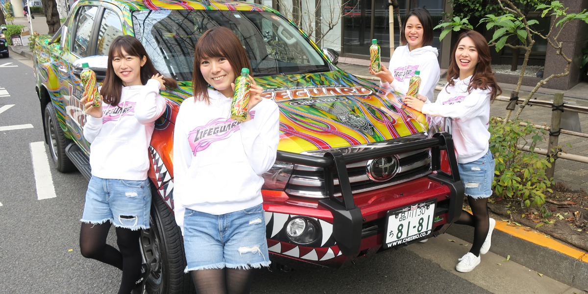 2018.12.22 ライフガード86カーとHILUX走行